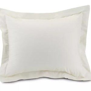 Smoothweave™ Tailored European Sham in Ivory